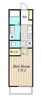 ウィステリア橋本【2階】の間取り