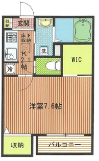リライフ代沢【1階】の間取り