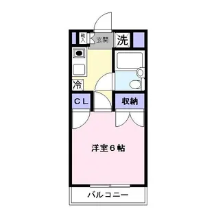 マルショウハイツ【3階】の間取り