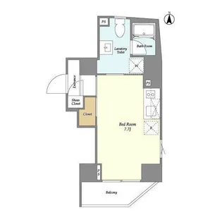 The Coteau Shin Nakano【3階】の間取り