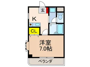 アルペ-ジュ21【3階】の間取り