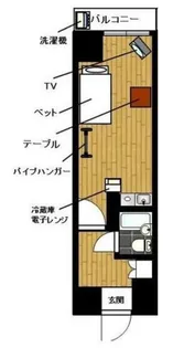 YM浅草雷門【5階】の間取り