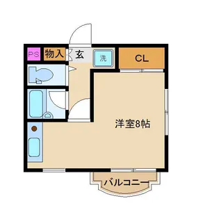サンリプル【2階】の間取り