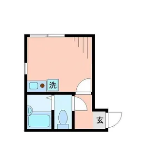 エスポワール蒲田壱番館【1階】の間取り