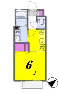 メゾン ド ケイ【1階】の間取り