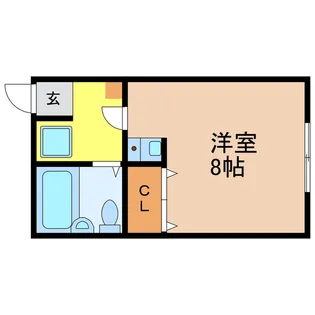 アイネパウゼ(EINE PAUSE)【2階】の間取り