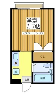 アネックス鷹番【1階】の間取り