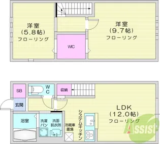 レガシーヒルズジェイの間取り