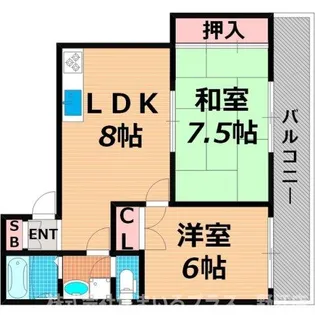 GM今津南【2階】の間取り