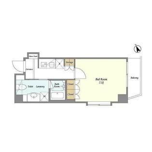 BPRレジデンス浮間公園【3階】の間取り