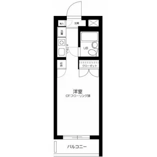 モビーレ等々力【2階】の間取り