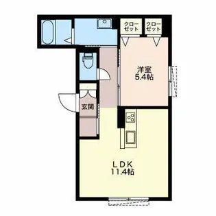 ソフィア【1階】の間取り