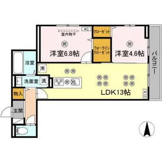 フェリックス【3階】の間取り