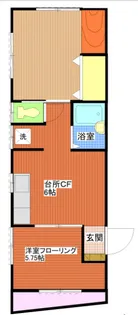 シルキーハウス【1階】の間取り