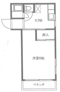 カーサ宮町【2階】の間取り