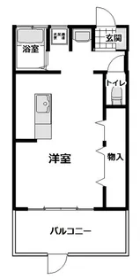 小川マンション【1階】の間取り