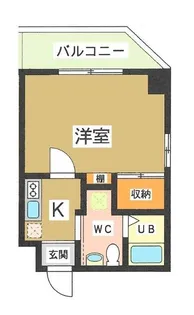CASA MIA NAKANOBU【3階】の間取り