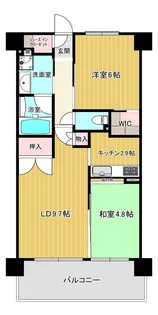 リビオ船橋北習志野【5階】の間取り