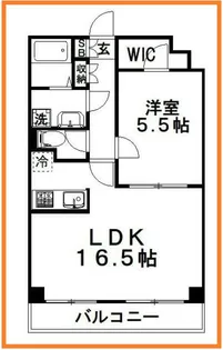 コンフォース平【3階】の間取り