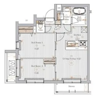 ミライズ東京墨田レジデンス【3階】の間取り