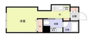 ASTILE目黒不動前【2階】の間取り