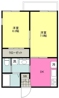 マ・メゾン【2階】の間取り