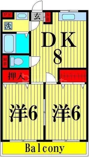 ルミエール【2階】の間取り