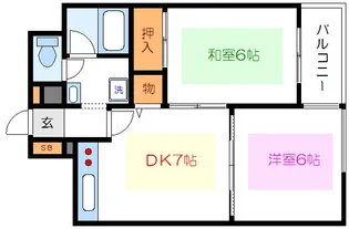 ガーデン欣志ビル【4階】の間取り
