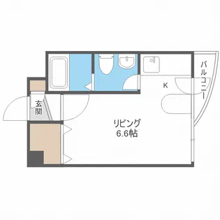 ティアラN17【2階】の間取り