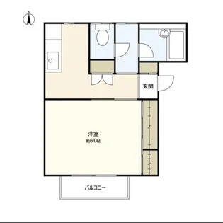 パルコート【1階】の間取り