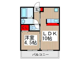 インパルス【2階】の間取り
