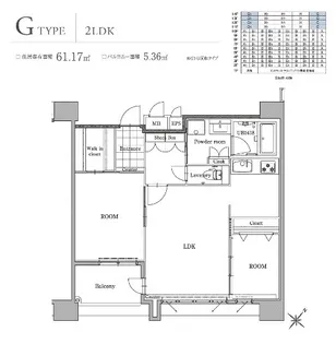 エンクレストベイサイド通り【11階】の間取り