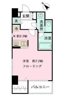 Blossom Tsukuda【5階】の間取り