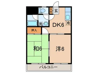 コ-ポ3・15・5【2階】の間取り