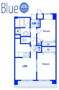 カールトンプラザ川崎【8階】の間取り