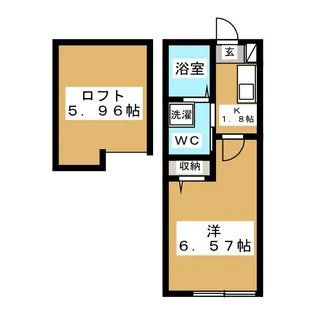 Laguna Court 大口仲町【1階】の間取り