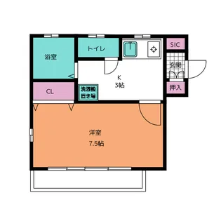 プチメゾン【1階】の間取り