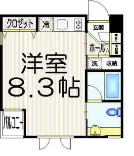 SASAZUKA SUR MER【1階】の間取り