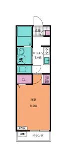 SEIWAレジデンス【2階】の間取り