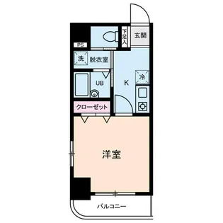 ハーモニーハイツ【4階】の間取り