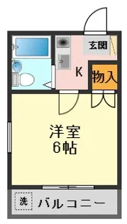 プレステージ新小岩【1階】の間取り