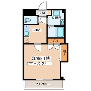 EXCELSIOR【3階】の間取り