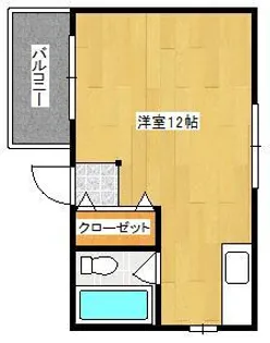 ドルフィンズエココート【3階】の間取り