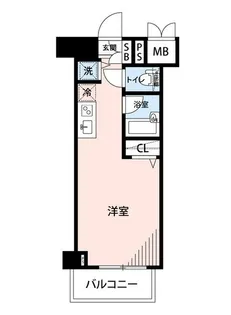 マイナビSTAYミライエ上池台テック(ガリシア上池台)【3階】の間取り