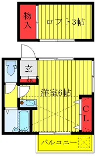 コーポ雅【2階】の間取り
