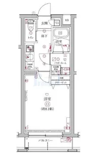 クオリタス護国寺【2階】の間取り