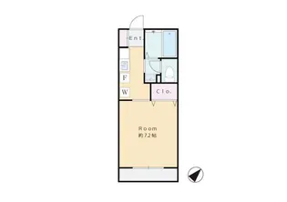プラッツ【2階】の間取り