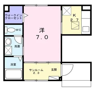Eustace鎌倉【1階】の間取り
