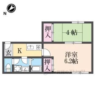 やまりゅうテナントビル【2階】の間取り