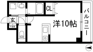 Avenue Haru【4階】の間取り